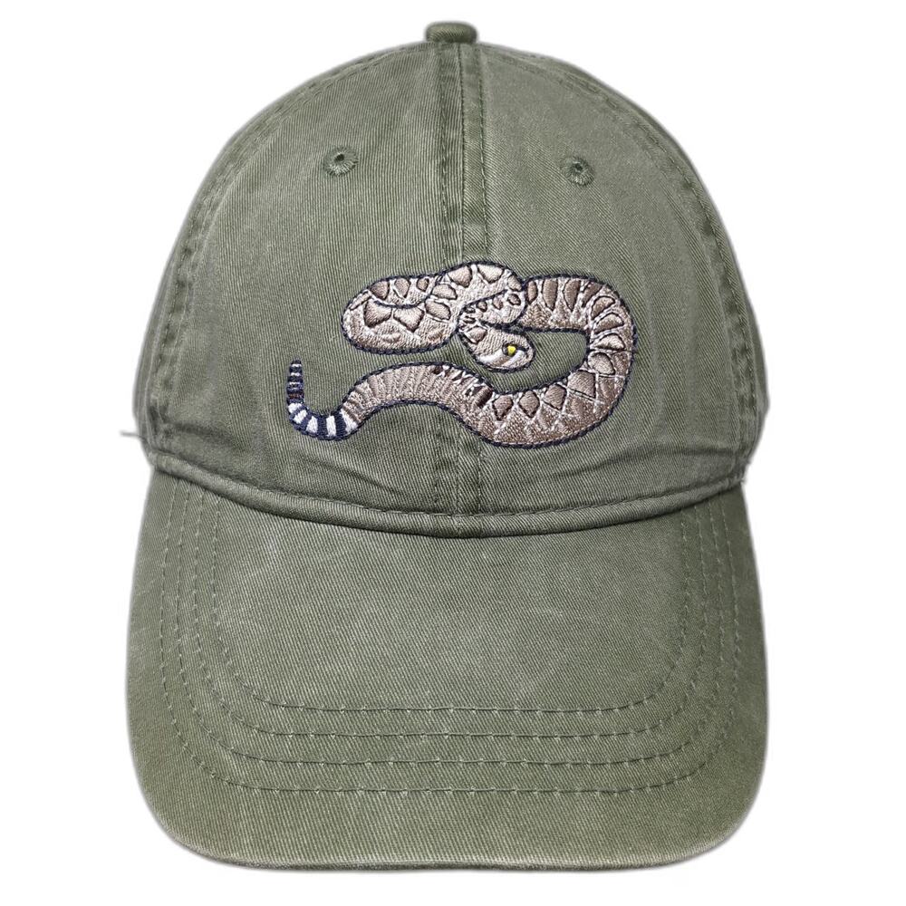 ECO Green One Size Baseball Cap Rattlesnake Montezuma Castle Nat Monument Hat